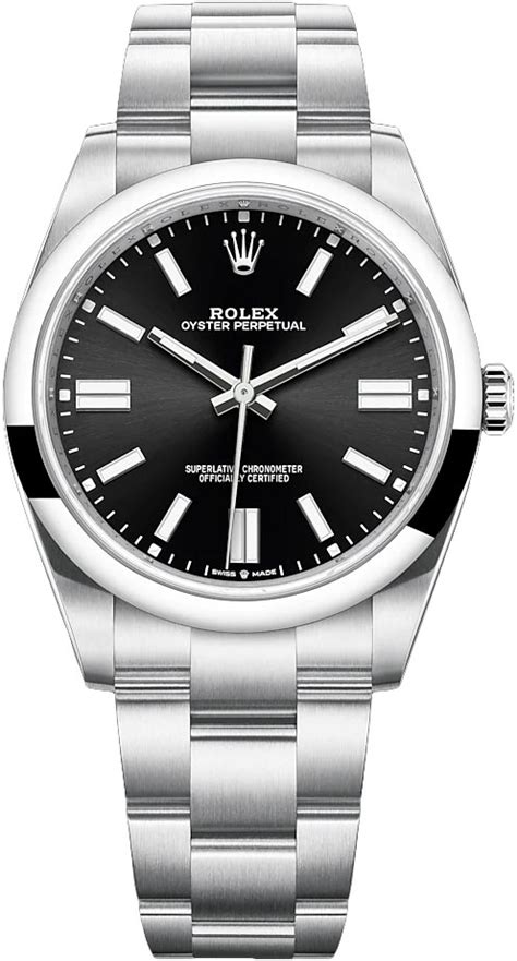 rolex oyster perpetual schwarz